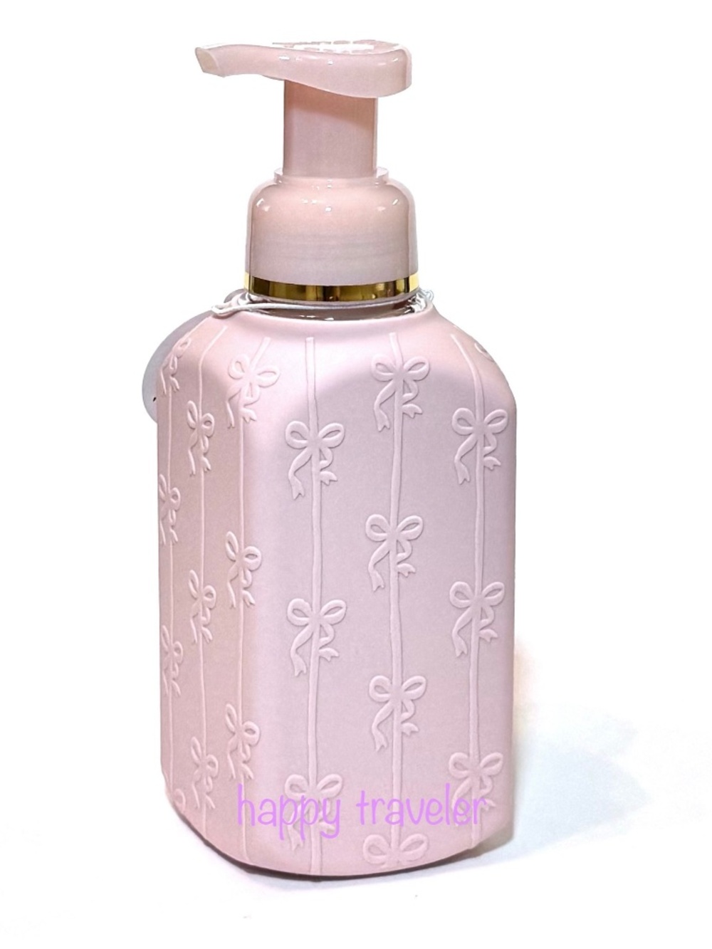 PINK BOWS Foaming Hand Soap Dispenser